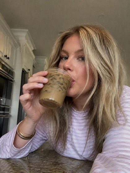 Customer photo of mushroom hojicha, a roasted hojicha tea blended with mushroom powder